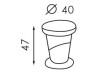 Stool "Sophie"
