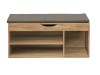 Shoe cabinet "Comfy" Gold oak craft