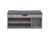 Shoe cabinet Comfy Concrete