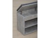 Shoe cabinet Comfy Concrete